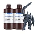 Miniatyrbillede 1 af 2: 3D Printer Resin, Høj Præcision, 405nm UV Teknologi,2kg Standard HD Grå