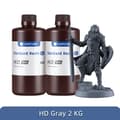 Miniatyrbillede 2 af 2: 3D Printer Resin, Høj Præcision, 405nm UV Teknologi,2kgStandard V2 HD Gy