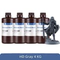 Miniatyrbild 1 av 2: 3D-skrivarharts, hög precision, 405nm UV-teknologi,4kg Standard HD Grå