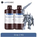 Miniatyrbild 2 av 2: ANYCUBIC UV-harts, hög precision, snabb härdning, hållbar kvalitet,2kg Grå