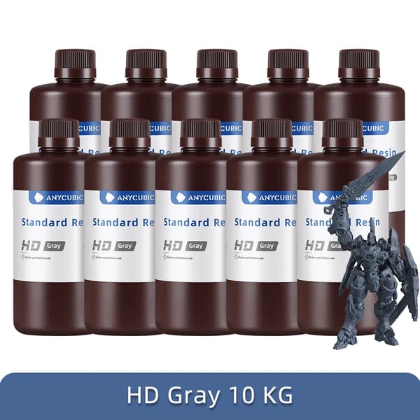 Flytande fotopolymerharts, 405nm UV-harts, för LCD 3D-skrivare,10kg HD Gre