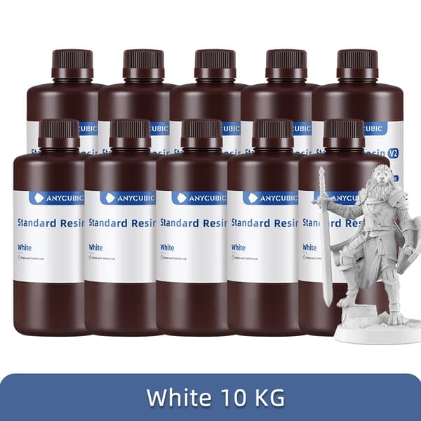 UV-harts, högprecisionsutskrift, UV-känslig vätska,10kg V2 Vit