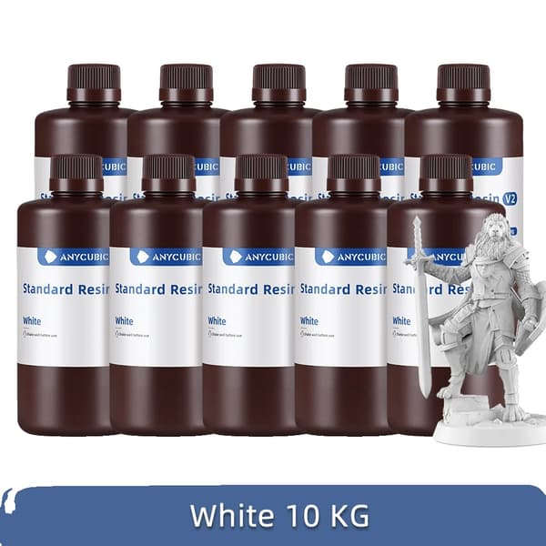 UV-harts, högprecisionsutskrift, UV-känslig vätska,10kg V2 Vit