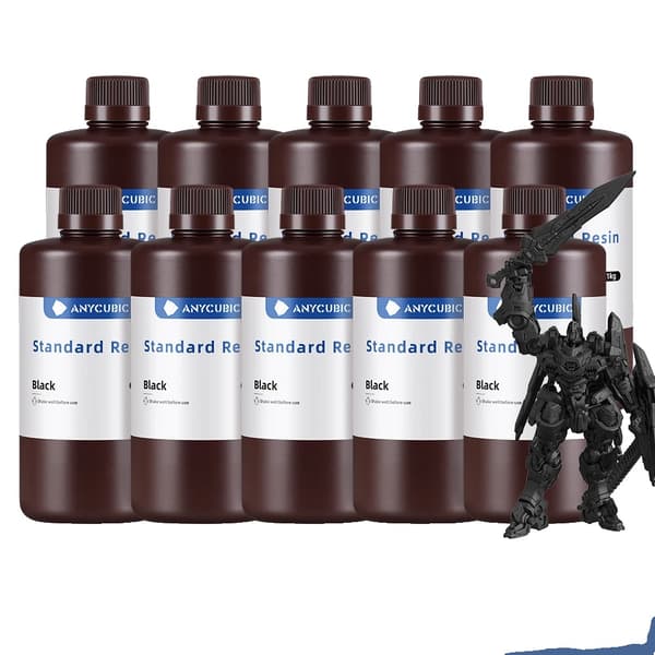 UV-harts, högprecisionsutskrift, UV-känslig vätska,10kg Standard svart