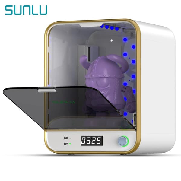 SUNLU UV-härdningslåda, 360° härdning, 42W hög effekt,RC02-EU-VIT