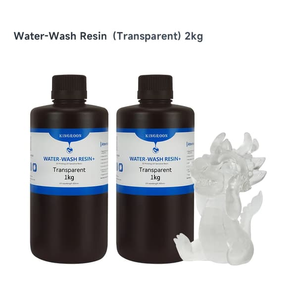 Vattenlöslig resin, låg luktformel, hög böjstyrka,2 kg trans vattentvätt