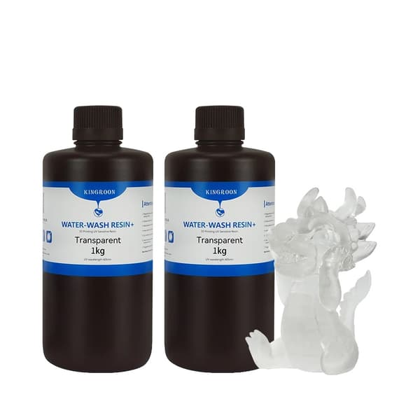 Vattenlöslig resin, låg luktformel, hög böjstyrka,2 kg trans vattentvätt