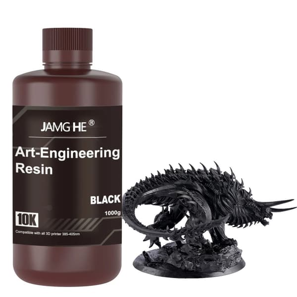 3D-skrivarharts, ABS-liknande, ingenjörsliknande hållbarhet, Svart 1kg
