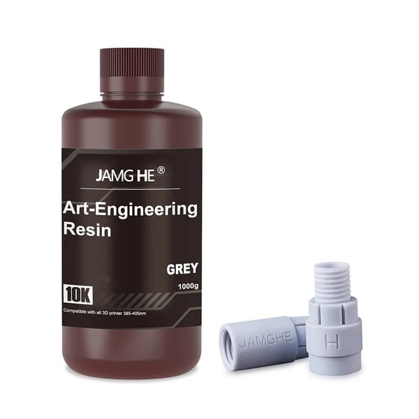 3D Printer Resin, ABS-lignende, ingeniør-lignende sejhed, Grå 1kg