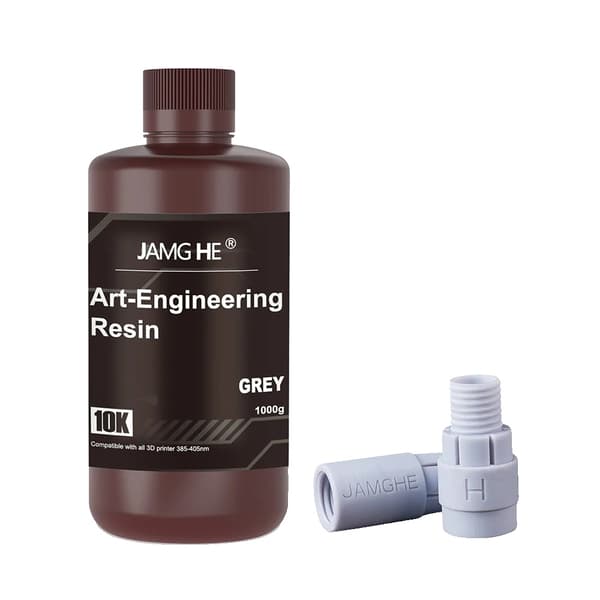 3D Printer Resin, ABS-lignende, ingeniør-lignende sejhed, Grå 1kg