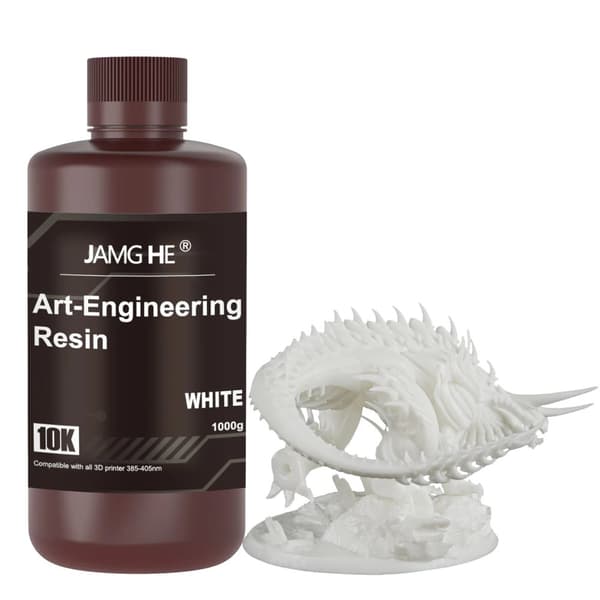 3D-skrivarharts, ABS-liknande, ingenjörsliknande hållbarhet, Vit 1kg