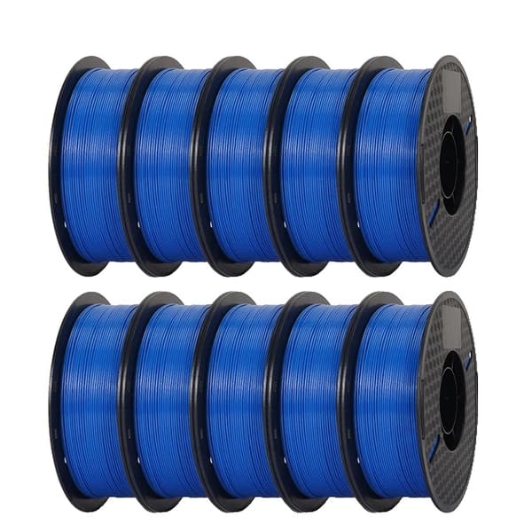 PETG Filament, Højhastighedsudskrivning, God sejhed, 10kg Blå