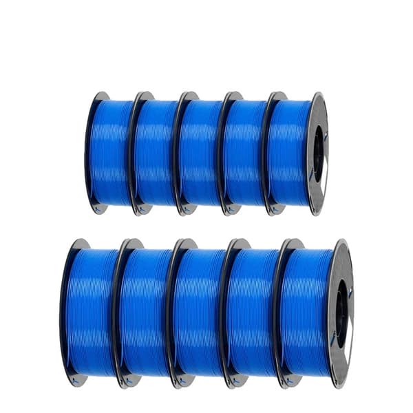 PETG Filament, Høj Styrke, Ingen Boble, Blå