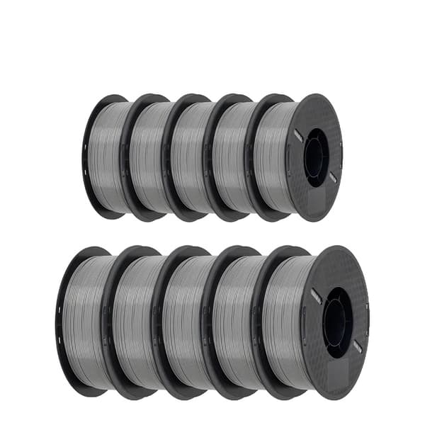 PETG Filament, Høj Styrke, Ingen Boble, Grå