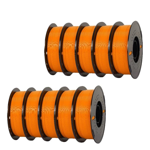 PETG Filament, Hög hastighet utskrift, Spole utan bubblor, 10kg HS-PETG Orange