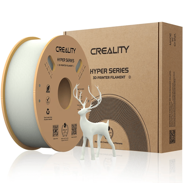 PLA-filament, hög precision, snabbare kylning, 1KG-Vit