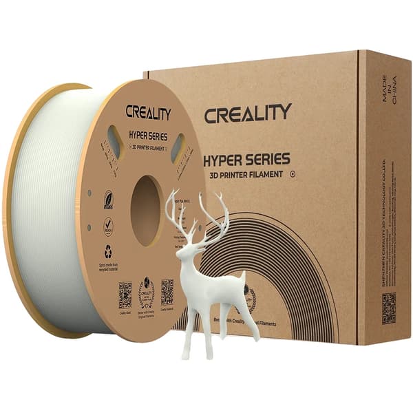 PLA-filament, hög precision, snabbare kylning, 1KG-Vit