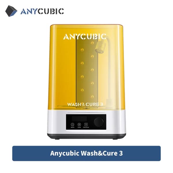 Anycubic Wash & Cure-maskin, Tvättningsfunktion, Härdningsfunktion, Tvätta och Härd 3