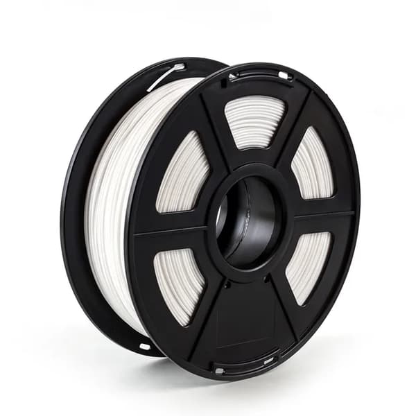3D-skrivare Filament PC, 175mm Diameter, 1kg Spole Vikt, PC 1,75mm Vit