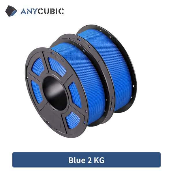 3D-skrivare Filament, 175mm Diameter, Flerfärgade Alternativ, Blå 2KG