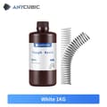 Miniatyrbillede 2 af 2: 3D Printer Resin, Fleksibelt Materiale, Høj Styrke, 1kg Hvid
