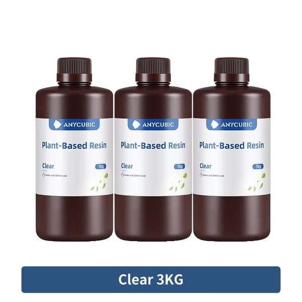 3D-skrivarharts, 405nm-kompatibilitet, vattenlösligt ECO-harts, ECO Clear 3 KG