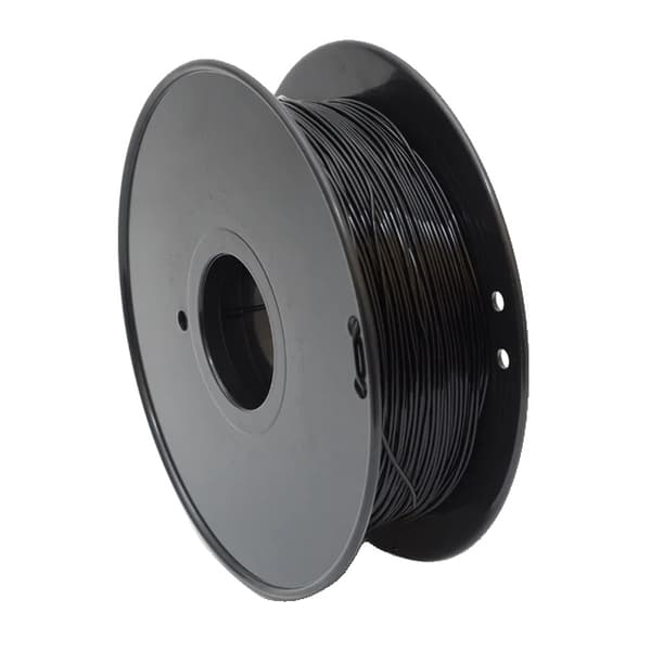 3D-skrivartråd, flexibelt TPU-material, 175mm i diameter, Svart