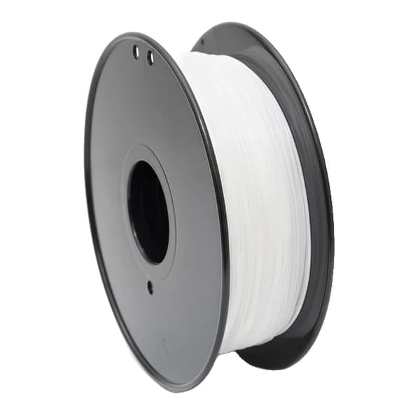 3D-skrivartråd, flexibelt TPU-material, 175mm i diameter, Vit