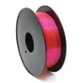 Miniatyrbillede 2 af 2: 3D Printer Filament, Fleksibelt TPU Materiale, 175mm Diameter, Transparent Pink