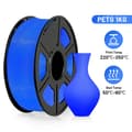 Miniatyrbillede 2 af 2: PETG Filament, Høj sejhed, Ingen boble, BLÅ PETG