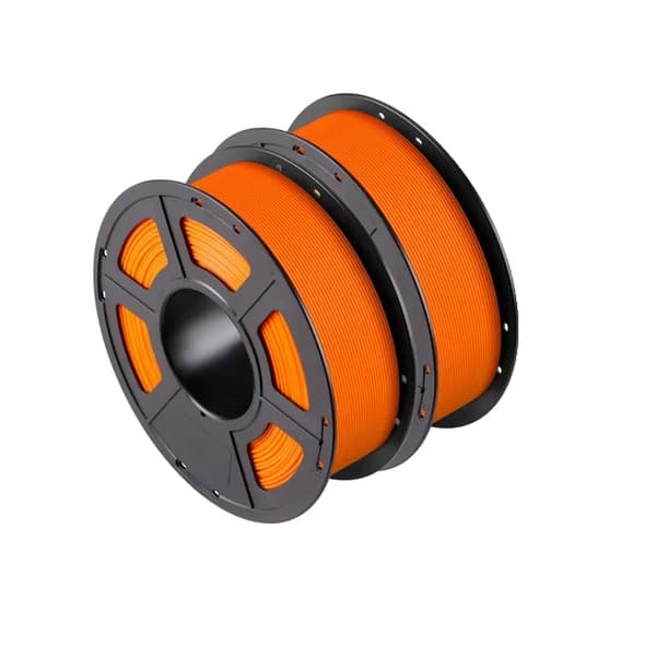 PLA Filament, 175mm Diameter, Smart Spole Design, Jævn Udskrivning, Orange-2KG