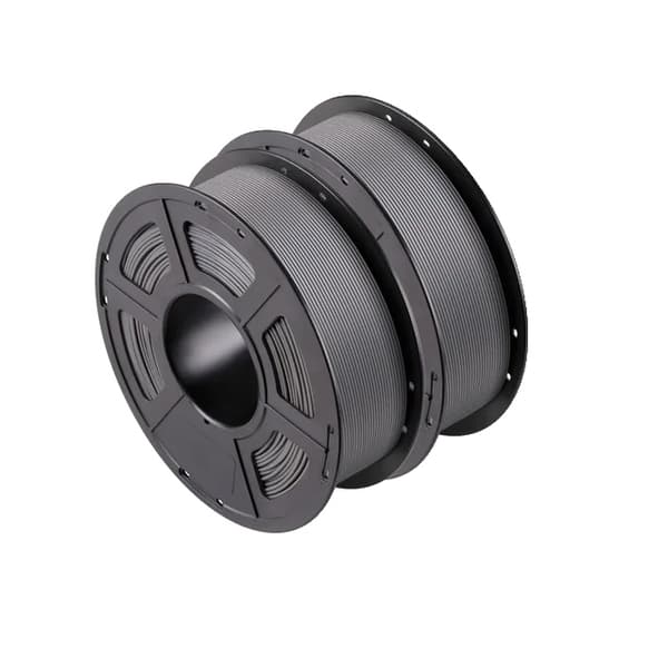 PLA Filament, 175mm Diameter, Snygg Spole Design, Jämn Utskrift, Grå-2KG