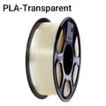 Miniatyrbild 2 av 2: PLA-filament, Transparent Klar, 175mm Diameter, 1KG Spole, Transparent
