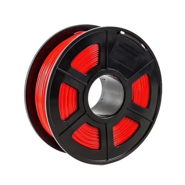 3D-skrivartråd, 175mm i diameter, 1kg spole, Röd