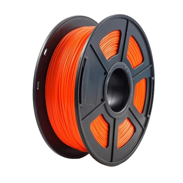 3D-skrivartråd, 175mm i diameter, 1kg spole, Orange