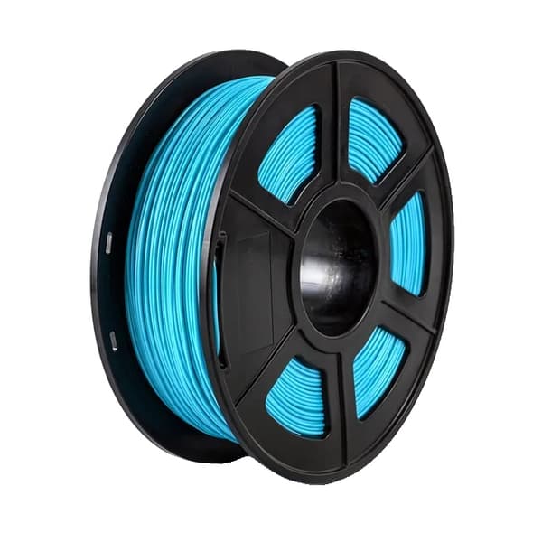 3D-skrivartråd, 175mm i diameter, 1kg spole, Vattenblå
