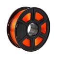 Miniatyrbillede 1 af 2: 3D Printer Filament, 175mm Diameter, 1kg Spole, Transparent Orange