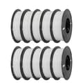 Miniatyrbillede 1 af 2: 3D Printer PETG Filament, Højhastighedsudskrivning, God Styrke, 10kg Hvid