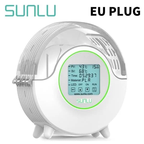 3D Filament Tørrer, Filament Tørring, Filament Opbevaring, Tørretumbler Box S2-WT-EU