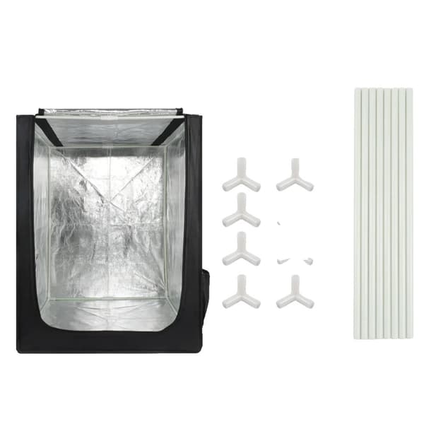 3D-printer isoleringsdæksel, nemt at installere, alsidig kompatibilitet,550x650x750mm, Sort