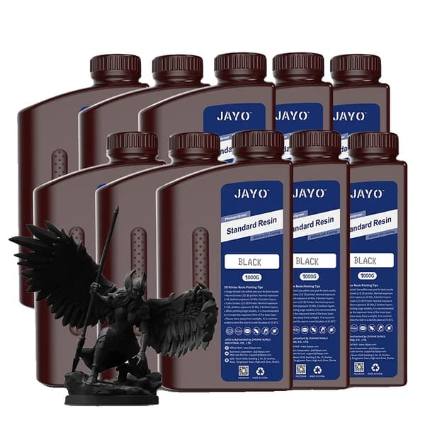 3D Printer Resin, Høj Præcision, Hurtig Hærdningstid,JAYO Standard Sort
