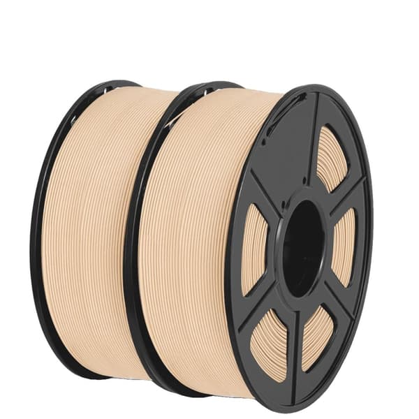 3D-tulostimen puu filamentti, realistinen puuefekti, ympäristöystävällinen PLA,Normaali PUU 2KG