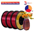 Miniatyrbild 2 av 2: Silk PLA-filament, trefärgat, vakuumförpackat, H-3KG
