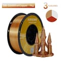 Miniatyrbild 2 av 2: Silk PLA-filament, trefärgat, vakuumförpackat, F-1KG