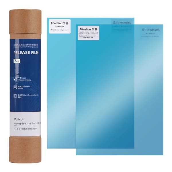 3D-skrivardelar, Original FEP-film, Kompatibilitet med Photon Mono M5s/ M5s Pro, 2 st 1 set