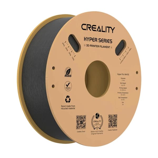 PLA-filament, snabb utskriftshastighet, Hyper-seriekompatibilitet, Svart PLA--1KG
