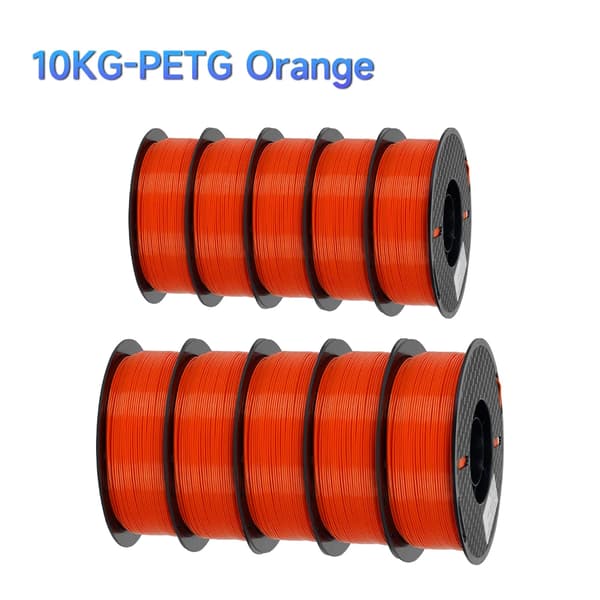 PETG Filament, tilstoppelsesfri, ikke-giftig, Orange