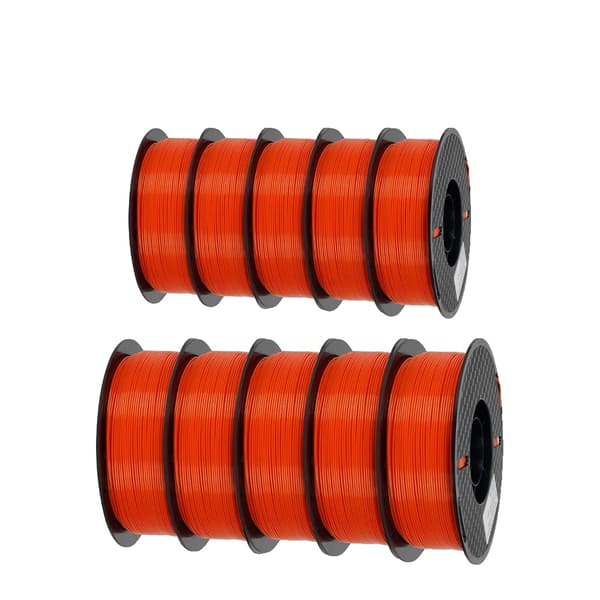 PETG Filament, tilstoppelsesfri, ikke-giftig, Orange