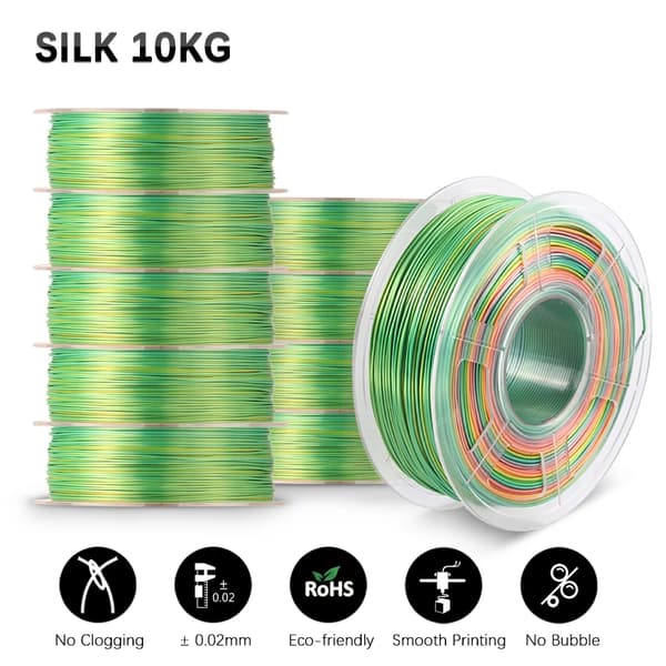 3D Filament, 1,75 mm Diameter,SILK RB01