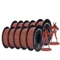 Miniatyrbillede 1 af 2: PLA Filament, 1,75 mm Diameter, Mat Finish, Solid Form,Matte Terracotta